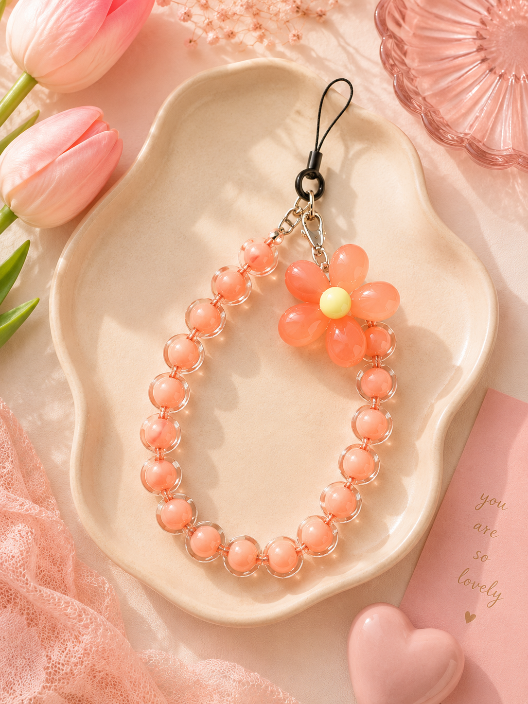 Daisy Glow Phone Charm