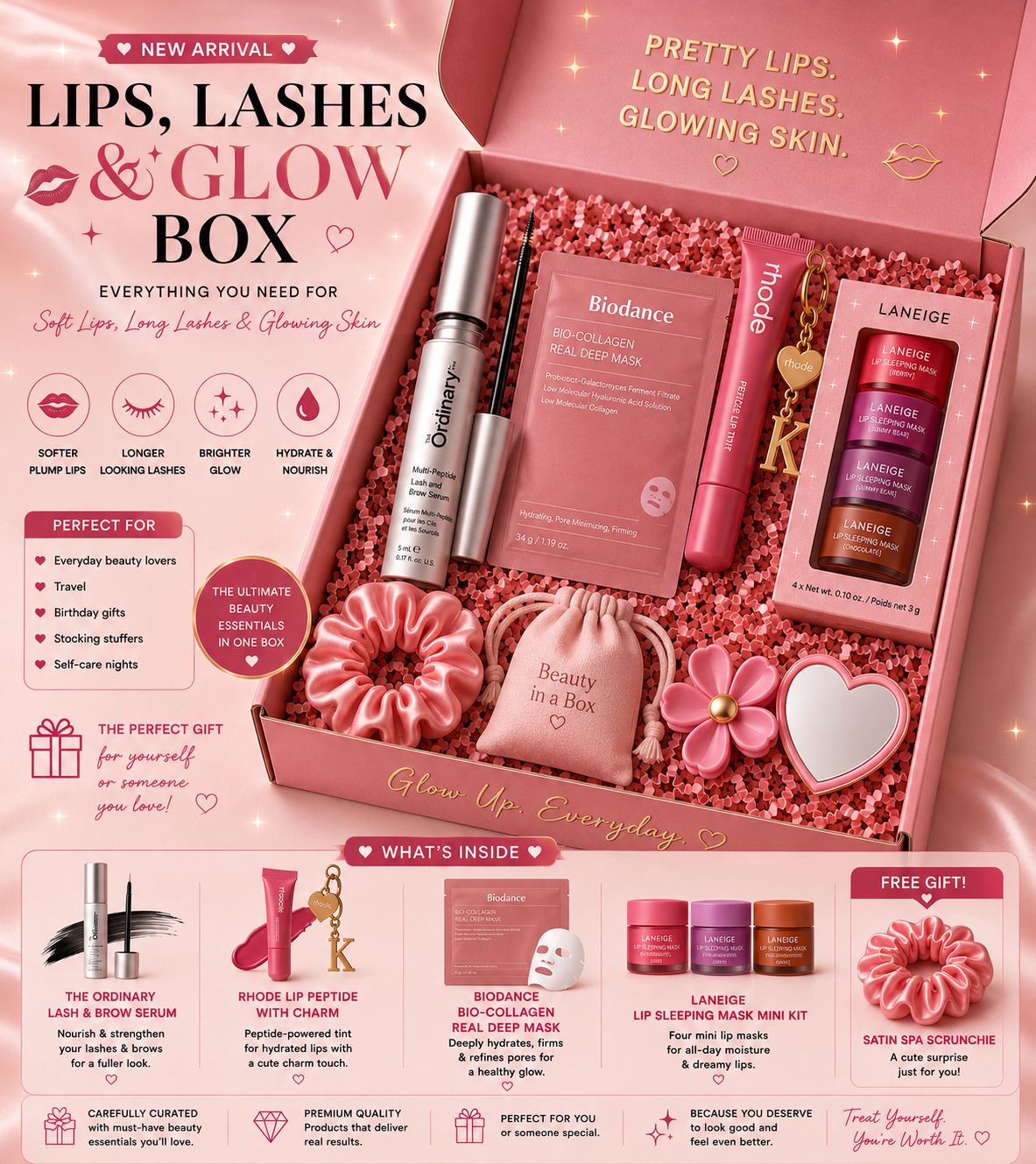 Lips, Lashes &amp; Glow Box