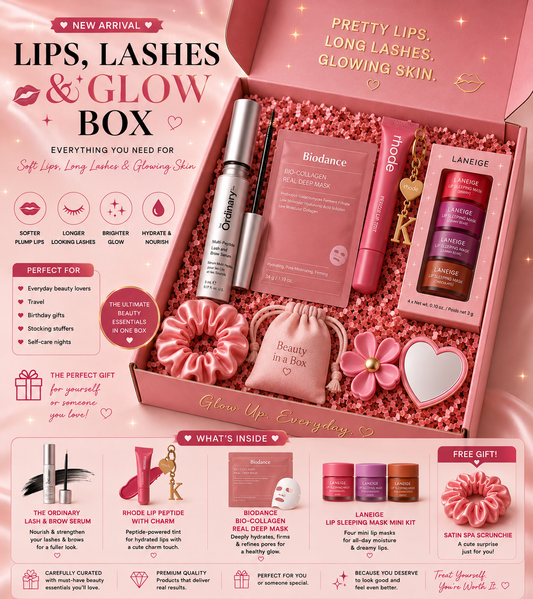 Lips, Lashes &amp; Glow Box