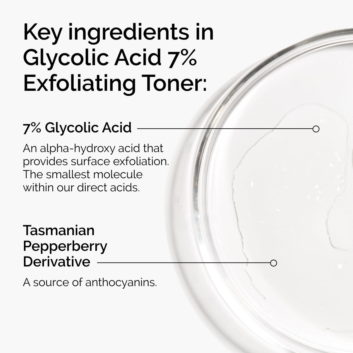The Ordinary Glycolic Acid 7% Exfoliating Toner — Brightening & Smoothing for Even Skin Tone