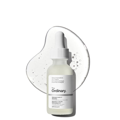 The Ordinary Salicylic Acid 2% Solution | Targeted Acne Serum for Blemish-Prone Skin