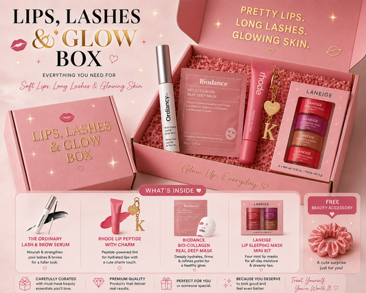 Lips, Lashes &amp; Glow Box