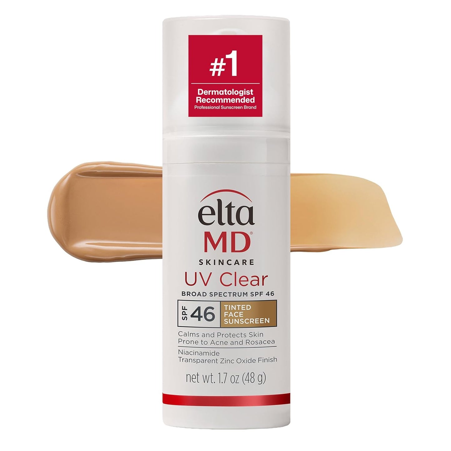 EltaMD UV Clear Facial Sunscreen SPF 46 — Oil-Free Zinc Oxide Formula, Dermatologist Recommended (Copy)