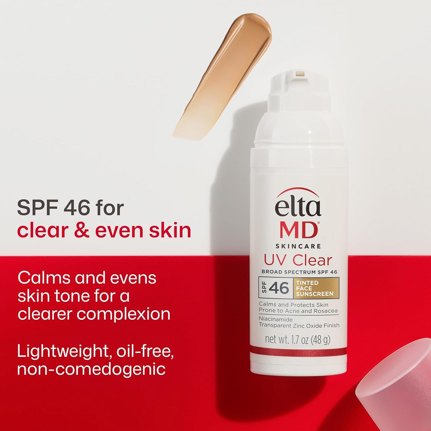 EltaMD UV Clear Facial Sunscreen SPF 46 — Oil-Free Zinc Oxide Formula, Dermatologist Recommended (Copy)