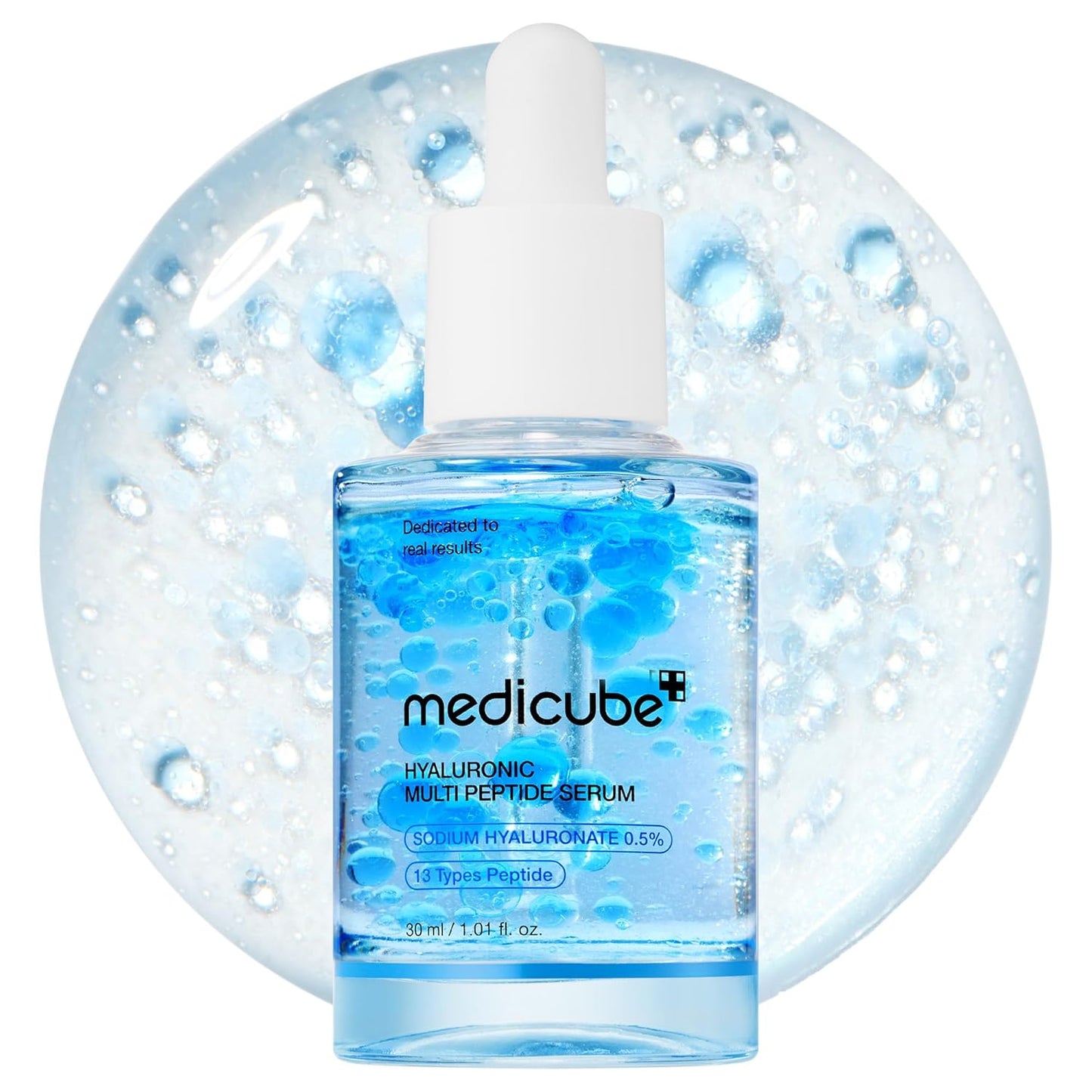 medicube Hyaluronic Multi-Peptide PDRN Serum — Lightweight Hydrating Serum for a Plump, Radiant Glow