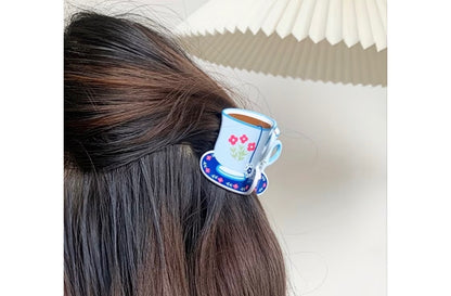 Tea Cup Hair Clips