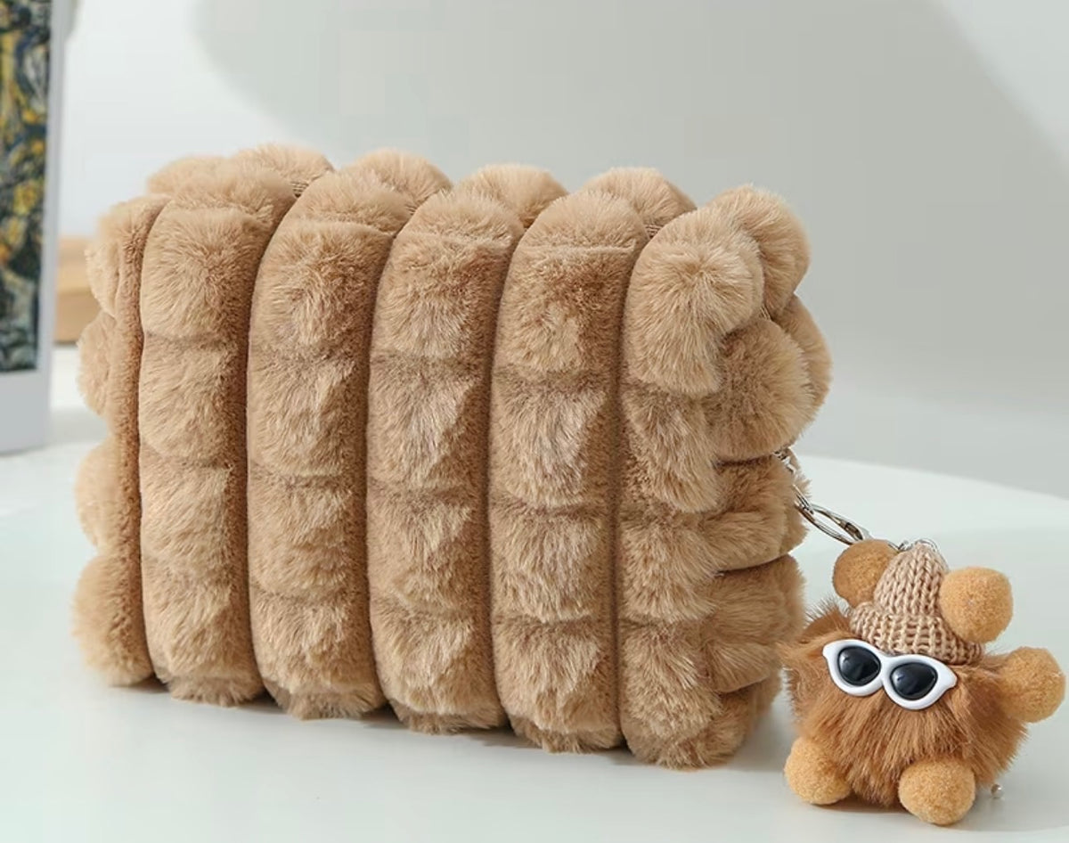 Fluffy Make Up Bag