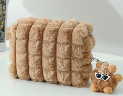 Fluffy Make Up Bag